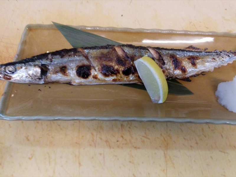秋刀魚焼き